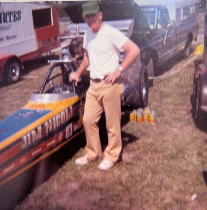 Tri-City Dragway - Ed Quick - Jake Bril - John Pitts Vintage Photo